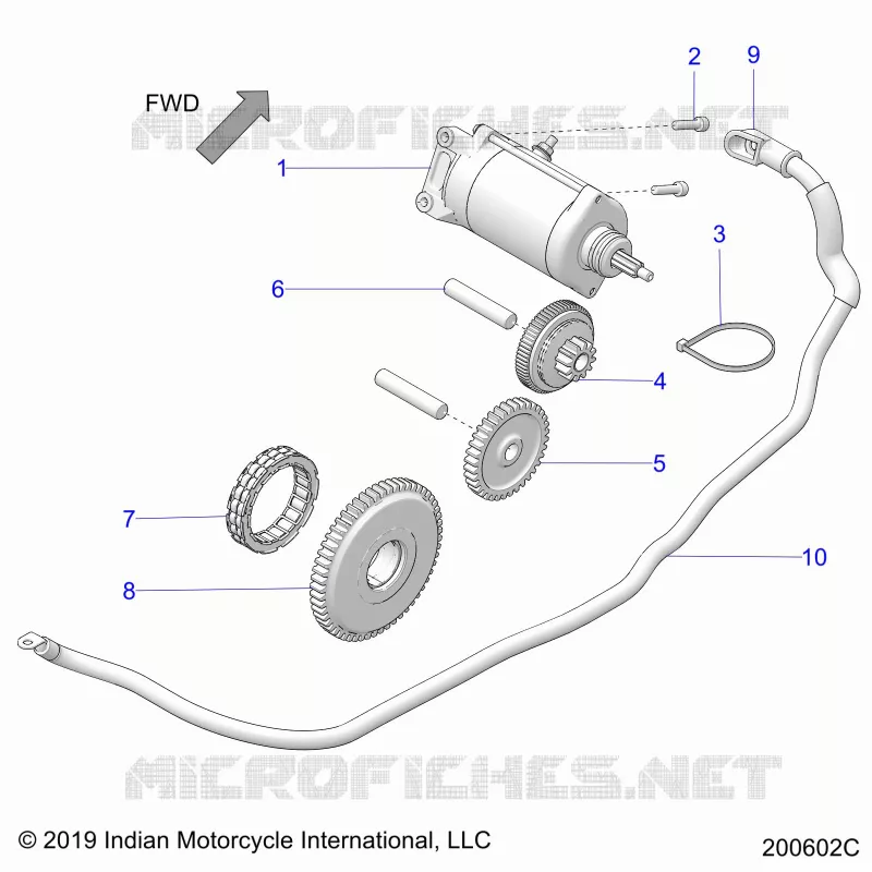 DEMARREUR MOTOR