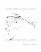 SYSTÃˆME D'ALIMENTATION, FUEL TANK MOUNTING