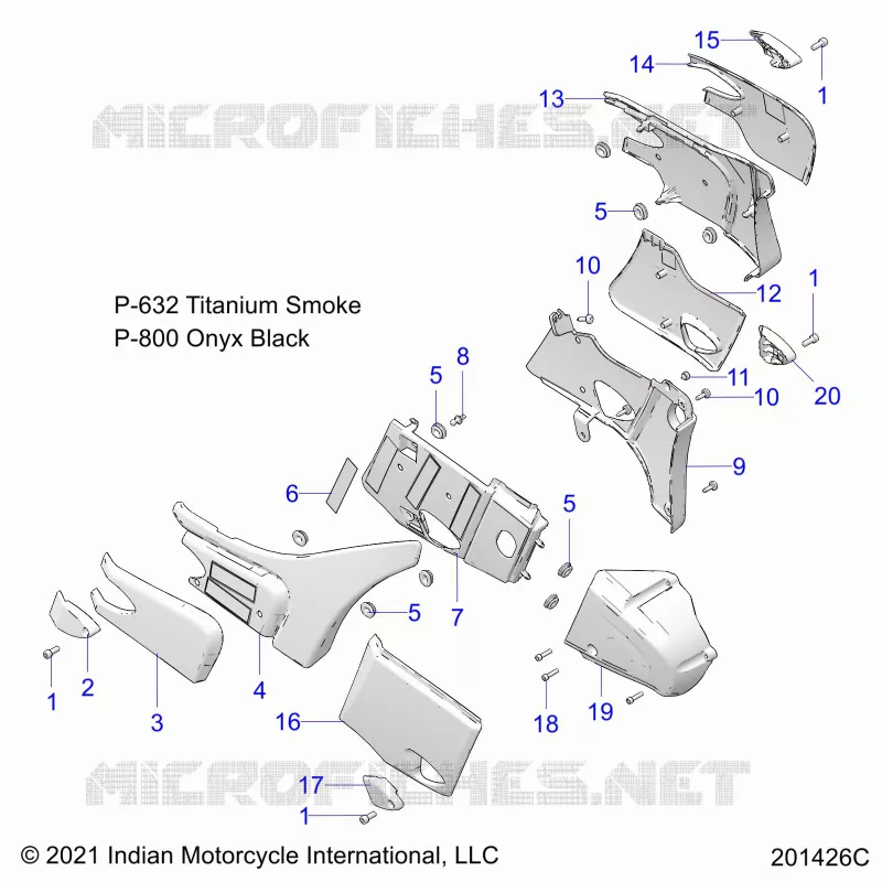 BODY, SIDE/REAR COVERS