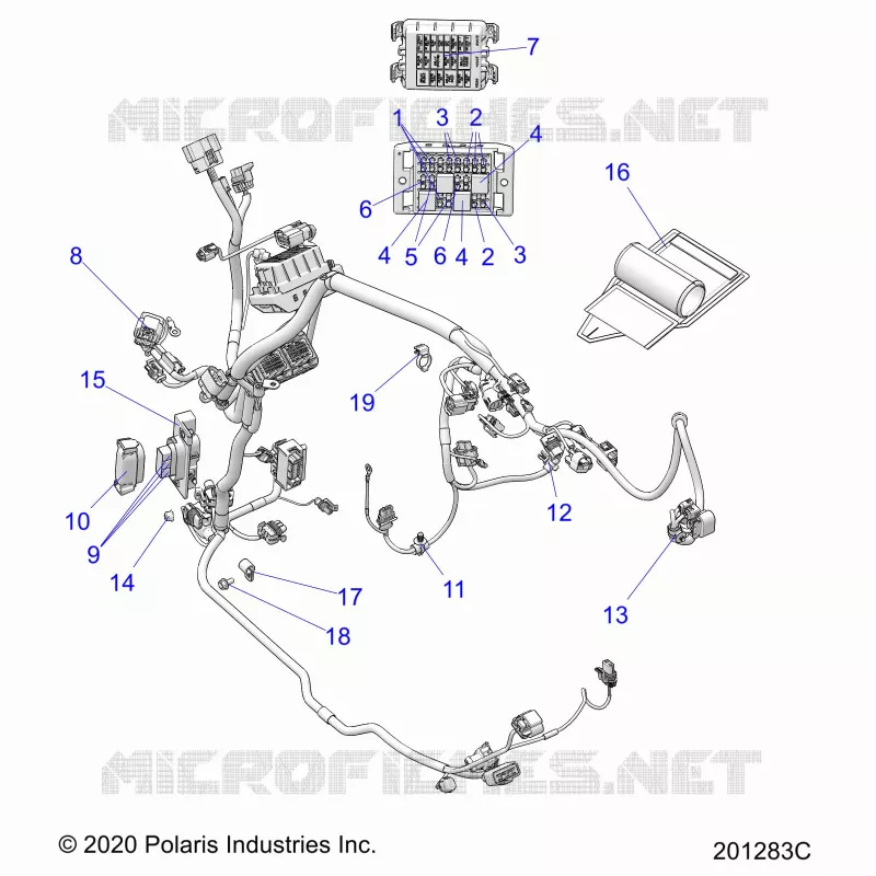 ELECTRICITE, HARNESS/CHASSIS
