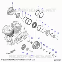 SYSTÃˆME DE TRANSMISSION, CLUTCH AND PRIMARY DRIVE