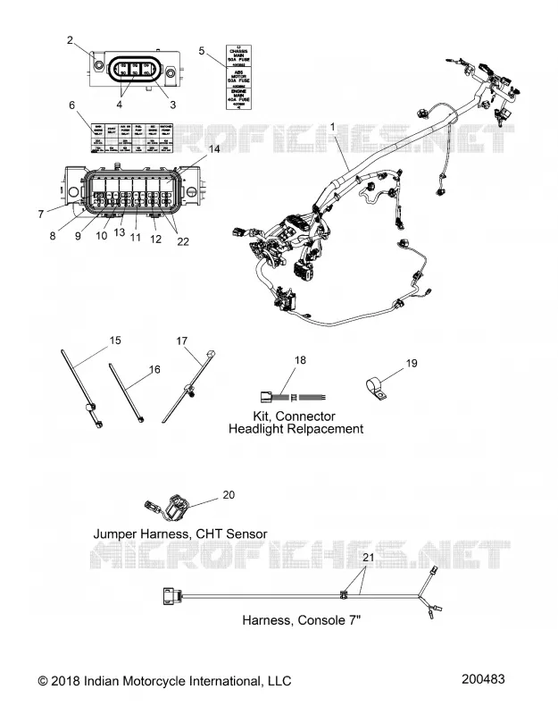 ELECTRICITE, WIRE HARNESS