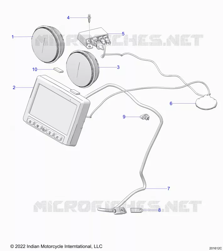 ELECTRICITE, INSTRUMENT CLUSTER
