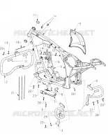 CHASSIS, CADRE AND SIDESTAND