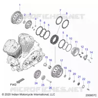 SYSTÃˆME DE TRANSMISSION, CLUTCH AND PRIMARY DRIVE