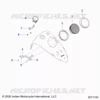 ELECTRICITE, INSTRUMENT CLUSTER