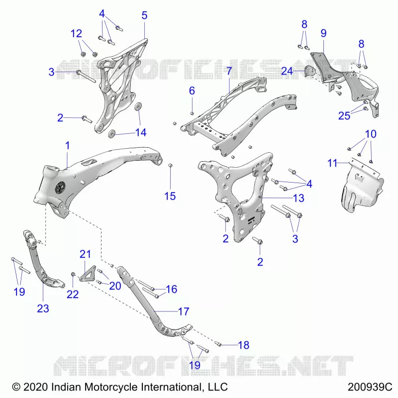 CHASSIS, CADRE ASM.