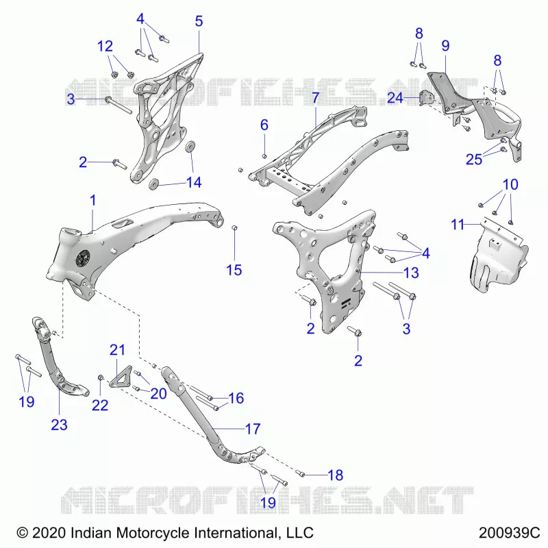 CHASSIS, CADRE ASM.