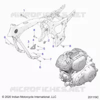 ENGINE, SUPPORT MOTEUR