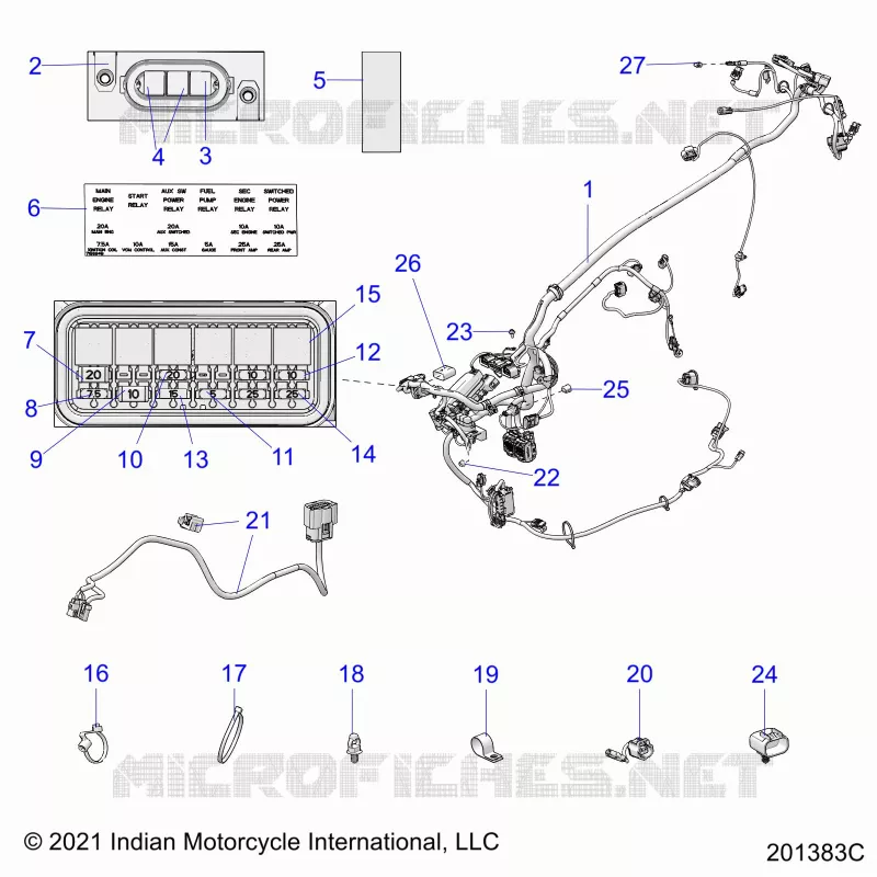 ELECTRICITE, WIRE HARNESS