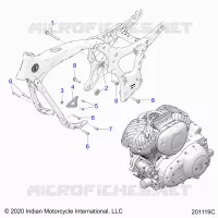 ENGINE, SUPPORT MOTEUR