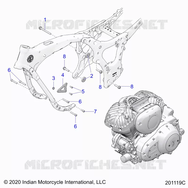 ENGINE, SUPPORT MOTEUR