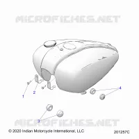 SYSTÃˆME D'ALIMENTATION, FUEL TANK MOUNTING