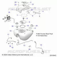 SYSTÃˆME D'ALIMENTATION, FUEL TANK ASM.