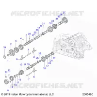 SYSTÃˆME DE TRANSMISSION, INPUT AND OUTPUT SHAFTS