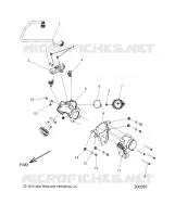 SYSTÃˆME D'ALIMENTATION, FUEL CLAM SHELL/THROTTLE BODY