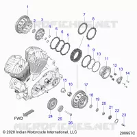SYSTÃˆME DE TRANSMISSION, CLUTCH AND PRIMARY DRIVE