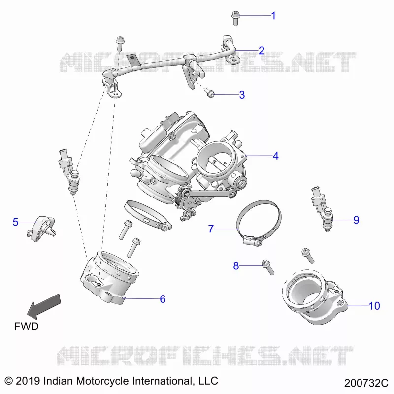 SYSTÃˆME D'ALIMENTATION, FUEL RAIL/THROTTLE BODY