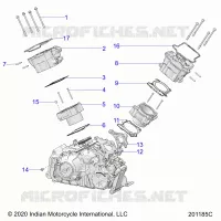 ENGINE, CYLINDER AND CULASSE MNTG.