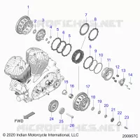 SYSTÃˆME DE TRANSMISSION, CLUTCH AND PRIMARY DRIVE