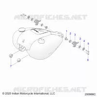 SYSTÃˆME D'ALIMENTATION, FUEL TANK MOUNTING