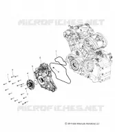 MOTEUR, COVER ASM., STATOR