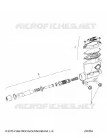 FREIN ARRIERE, MASTER CYLINDER