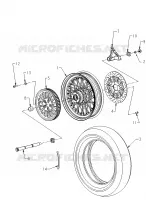 ROUE ARRIERE ASSEMBLY