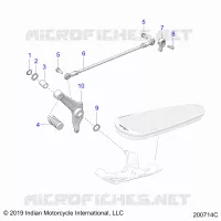 SYSTÃˆME DE TRANSMISSION, SHIFT PEDAL AND SHIFT LINKAGE