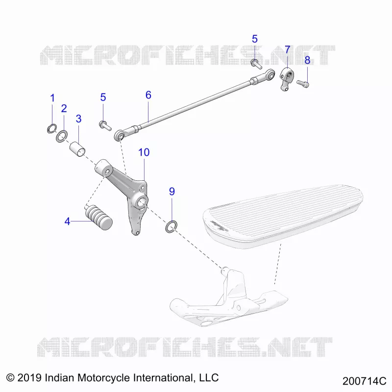 SYSTÃˆME DE TRANSMISSION, SHIFT PEDAL AND SHIFT LINKAGE