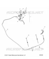 INSTRUMENTS, CLUTCH LEVER ASM. AND CABLE