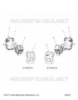 ELECTRICITE, SWITCH CONTROLS, LH/RH
