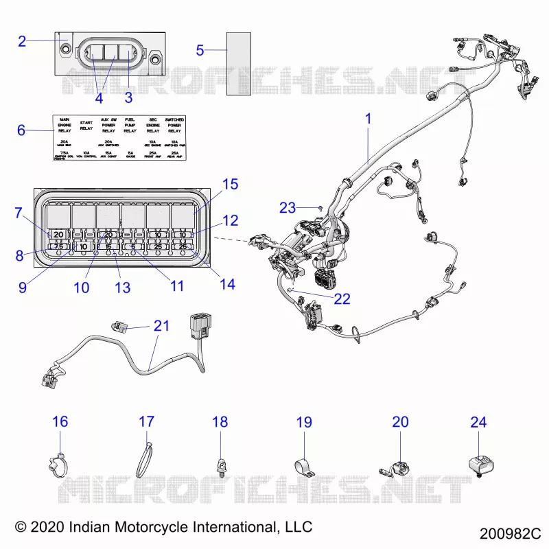 ELECTRICITE, WIRE HARNESS