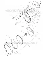 ELECTRICITE, HEADLAMP AND HOUSING