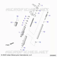 SUSPENSION AVANT FORKS