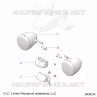 ELECTRICITE, TURN SIGNALS, REAR/REAR LIGHTING