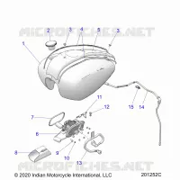 SYSTÃˆME D'ALIMENTATION, FUEL TANK ASM.
