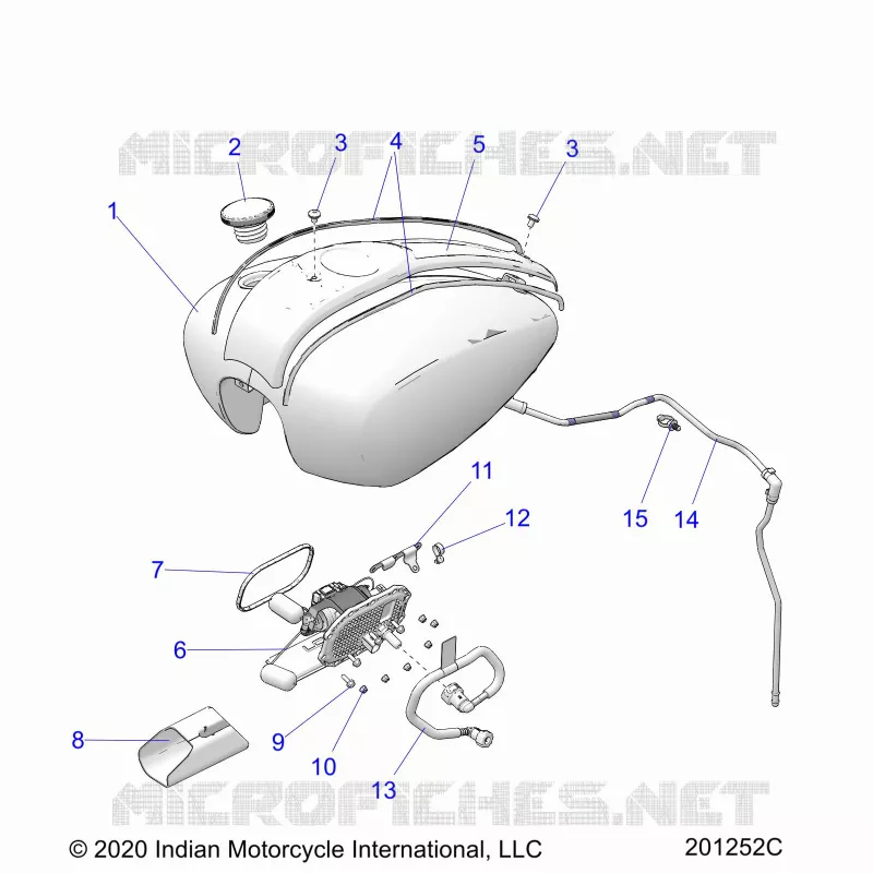 SYSTÃˆME D'ALIMENTATION, FUEL TANK ASM.